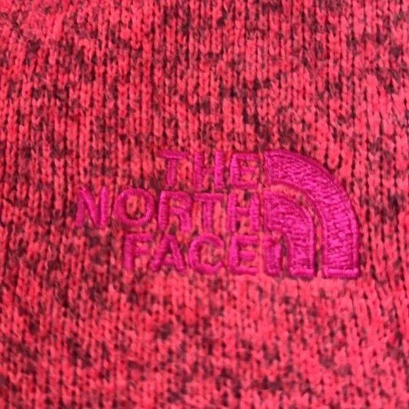 North Face Fleece Plaid Hooded Vest Medium - Picture 3 of 6